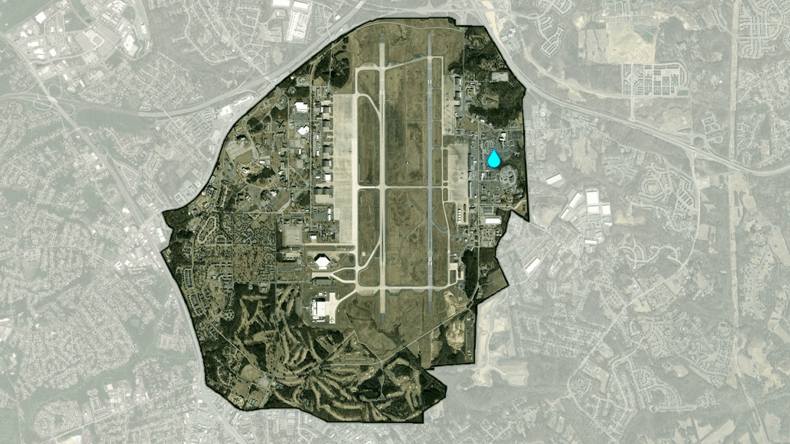 Joint Base Andrews utility map